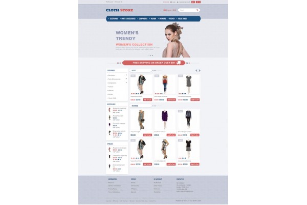 Clothes Store Template 1