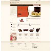 Chocolate Store Template 1